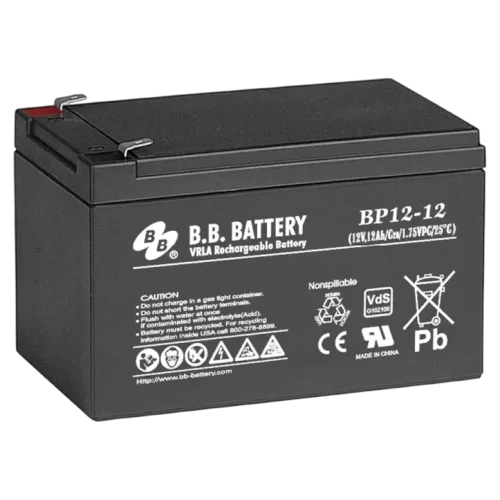 Батарея для ИБП B.B. BP12-12, Black