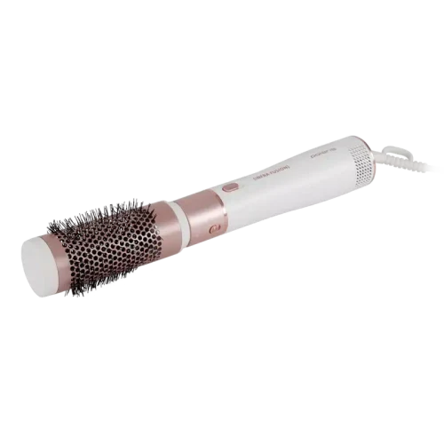 Uscător de păr-perie Polaris PHSB2111, 1200W, Alb/Aur Roz