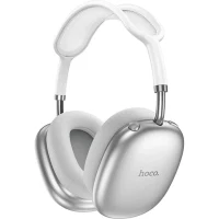 HOCO W55 Plus Happiness ANC noise reduction BT headphones Silver 4
