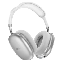 HOCO W55 Plus Happiness ANC noise reduction BT headphones Silver