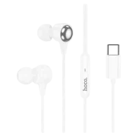 Căști HOCO M116 Benevolent, White