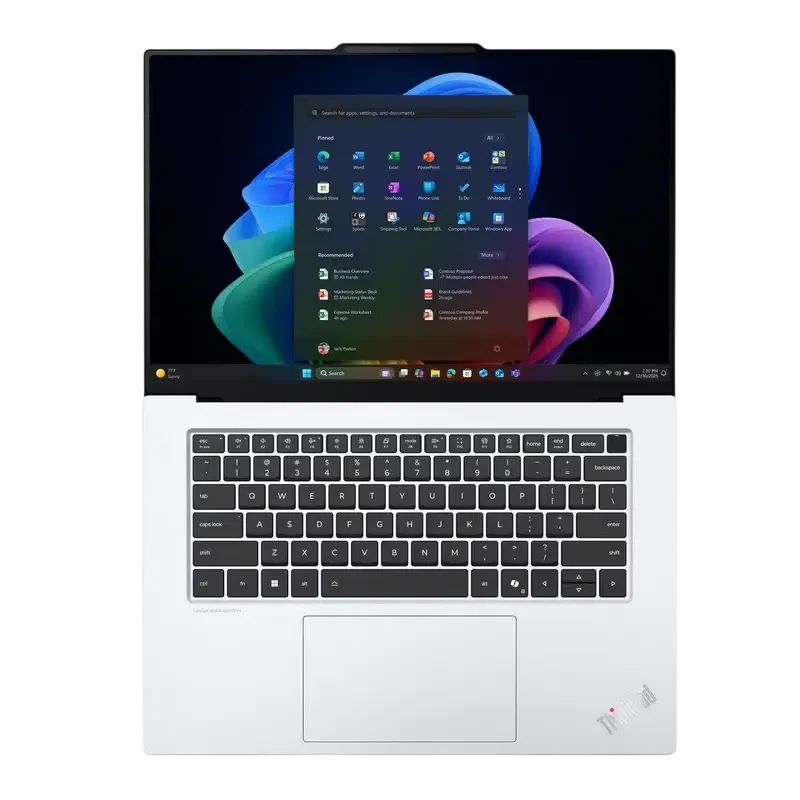 Ноутбук для бизнеса 15,3" Lenovo ThinkPad X9-15 Gen 1, Белый 2