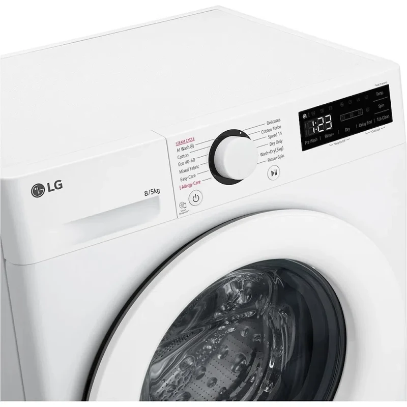 Стиральная машина с сушкой LG F2DR508SWW, 8 кг, Белый 6