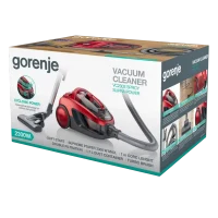 Вертикальный Пылесос Gorenje VC2303SPRCY, Красный 8