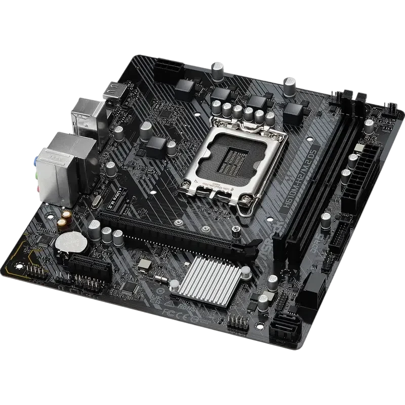 Placă de bază ASRock H610M-H2/M.2 D5, Black 4