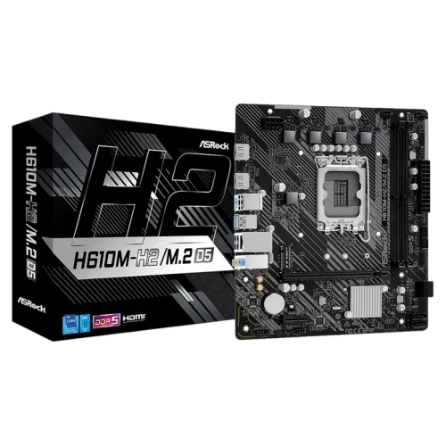 Placă de bază ASRock H610M-H2/M.2 D5, Black