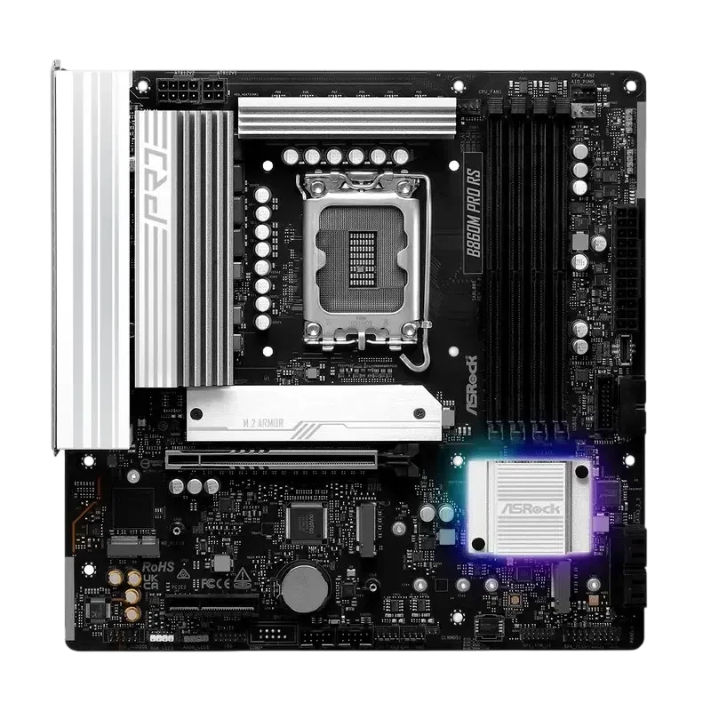 Материнская плата ASRock B860M PRO RS LGA1851 Micro-ATX 3