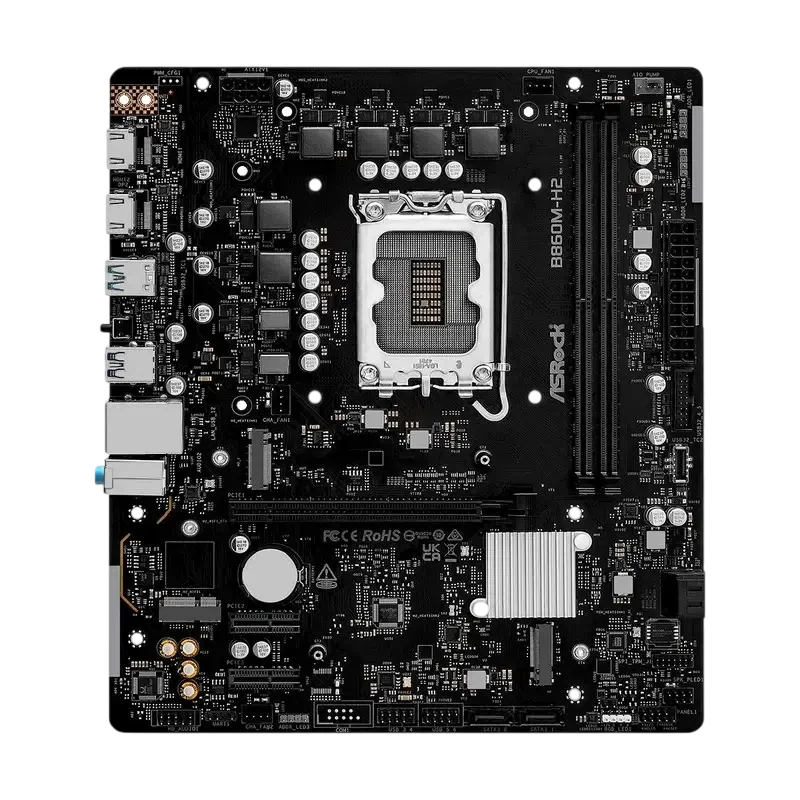 Материнская плата ASRock B860M-H2 LGA1851 Micro-ATX 2