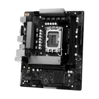 Материнская плата ASRock H810M-X, Black 4