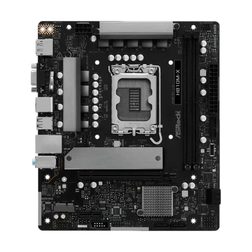 Placă de bază ASRock H810M-X, Black