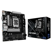 Материнская плата ASRock H810M-X, Black