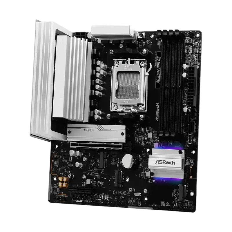 Материнская плата ASRock A620AM PRO RS AM5 Micro-ATX 4