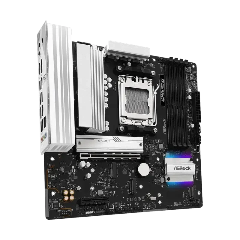 Материнская плата ASRock A620AM PRO RS AM5 Micro-ATX 3