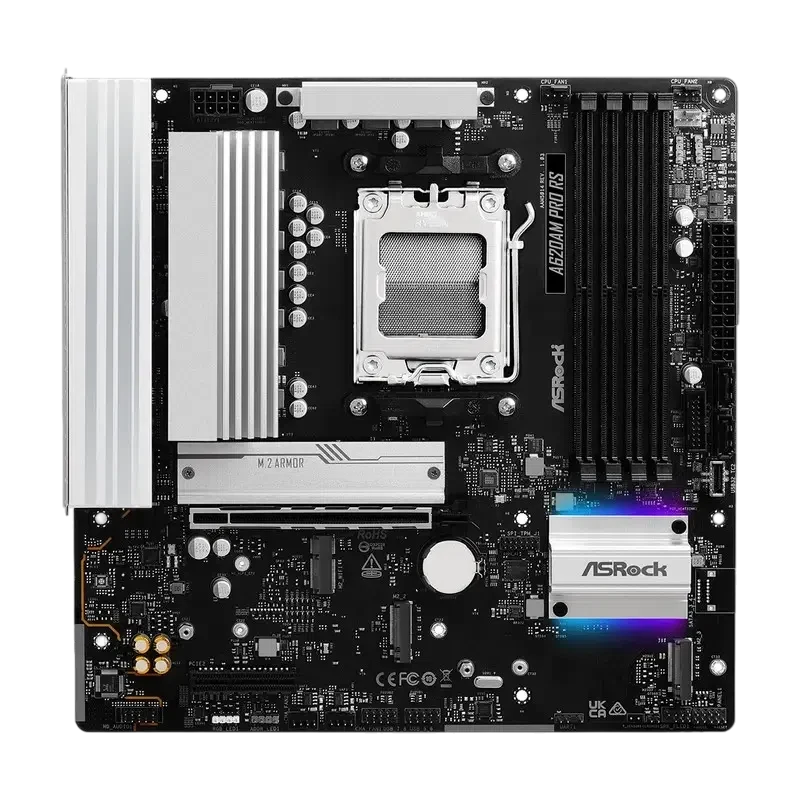 Материнская плата ASRock A620AM PRO RS AM5 Micro-ATX 2