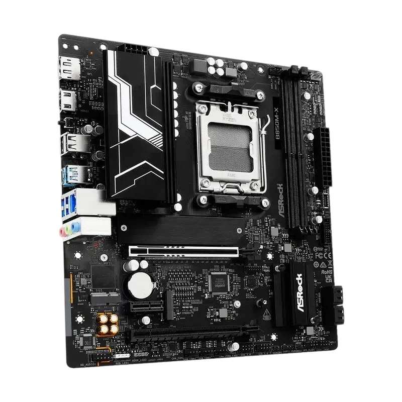 Материнская плата ASRock B850M-X R2.0, Black 5