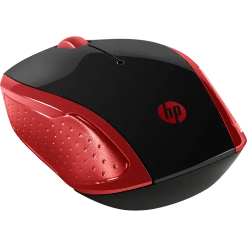 Мышь HP 200 Empress, Красный/Черный