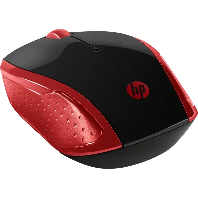 Мышь HP 200 Empress, Красный/Черный 2