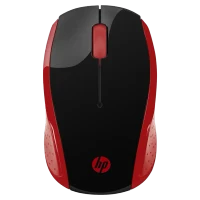 Мышь HP 200 Empress, Красный/Черный