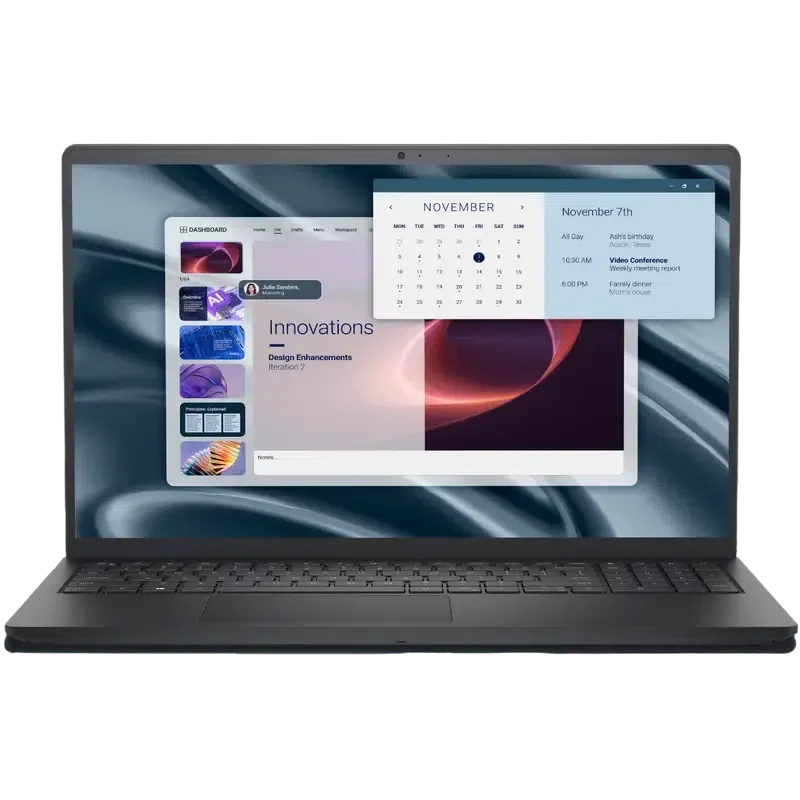 Laptop NB Dell 15.6" Dell Pro 15 Essential PV15255, Carbon Black 3