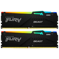 Оперативная память Kingston FURY Beast RGB KF560C36BBE2AK2-32, 32 ГБ, Black 3