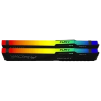 Оперативная память Kingston FURY Beast RGB KF560C36BBE2AK2-32, 32 ГБ, Black 4