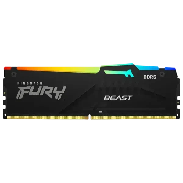 Оперативная память Kingston FURY Beast RGB KF560C36BBE2AK2-32, 32 ГБ, Black 6