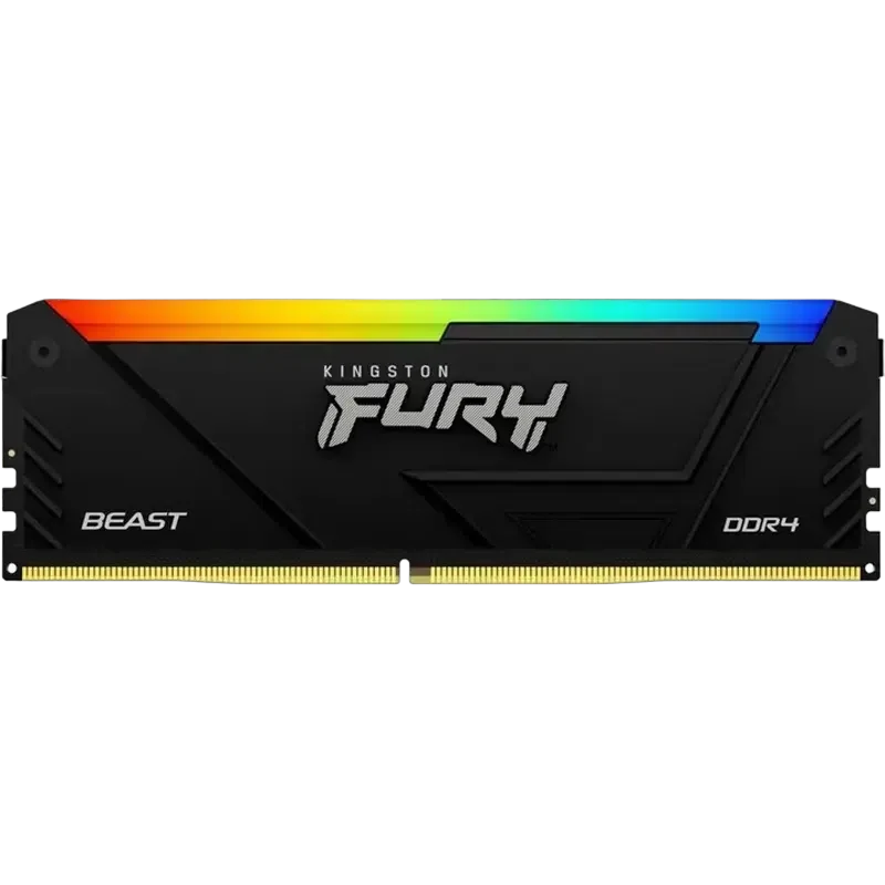 Оперативная память Kingston FURY Beast RGB, DDR4 SDRAM, 3600 МГц, 64 ГБ, KF436C18BB2AK2/64 4