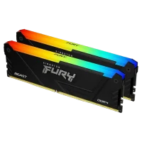 Оперативная память Kingston FURY Beast RGB, DDR4 SDRAM, 3600 МГц, 64 ГБ, KF436C18BB2AK2/64