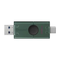 USB Flash Drive Kingston DataTraveler Duo, 128GB, Verde 2