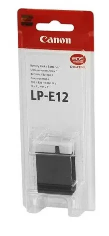 Battery Pack Canon LP-E12, 875mAh, 7.2V, Li-Ion Batteries for  EOS-M,M50,M100,100D, Rebel SL1