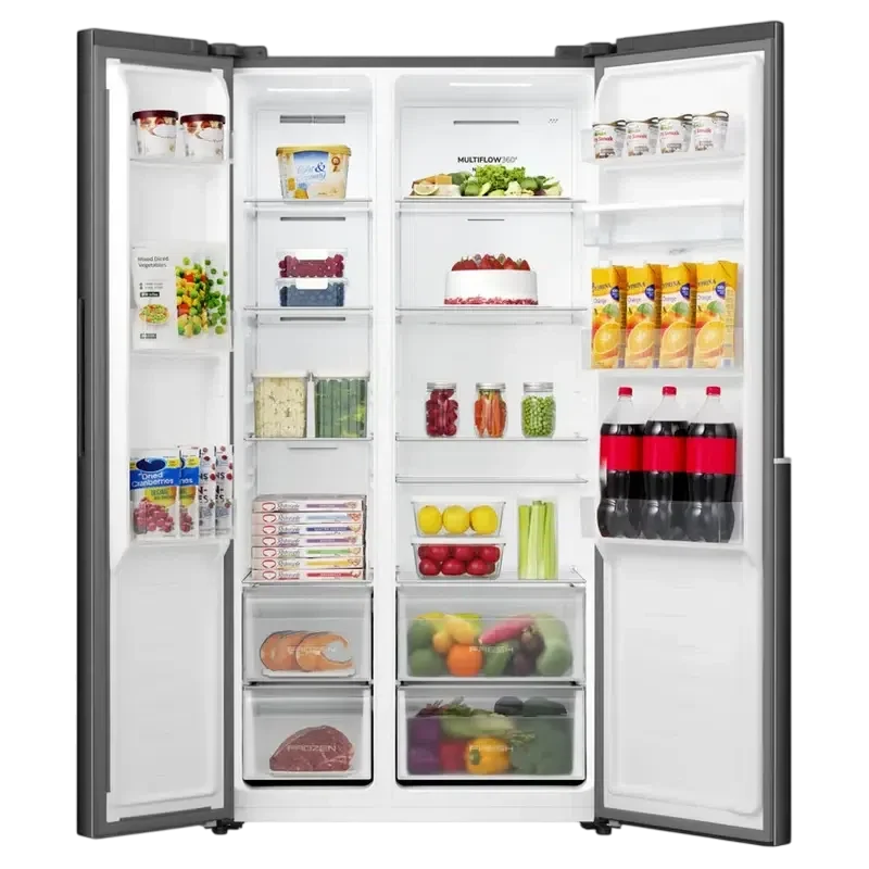 Холодильник Gorenje NRS917E41BXWD, Black 3
