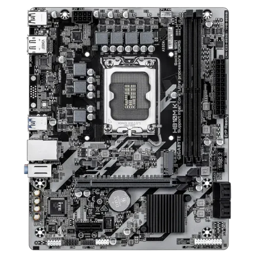 Placă de bază Gigabyte H810M K, Black
