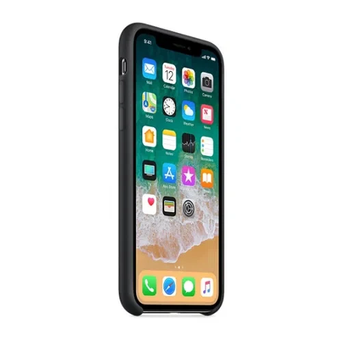 Silicon Case Premium Black for iPhone X/XS