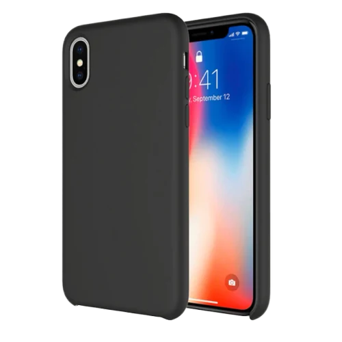 Silicon Case Premium Black for XS Max