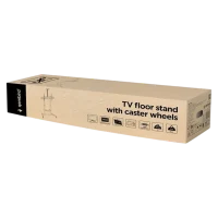 Кронштейн для телевизора Gembird TVS-100T-03, Черный 5