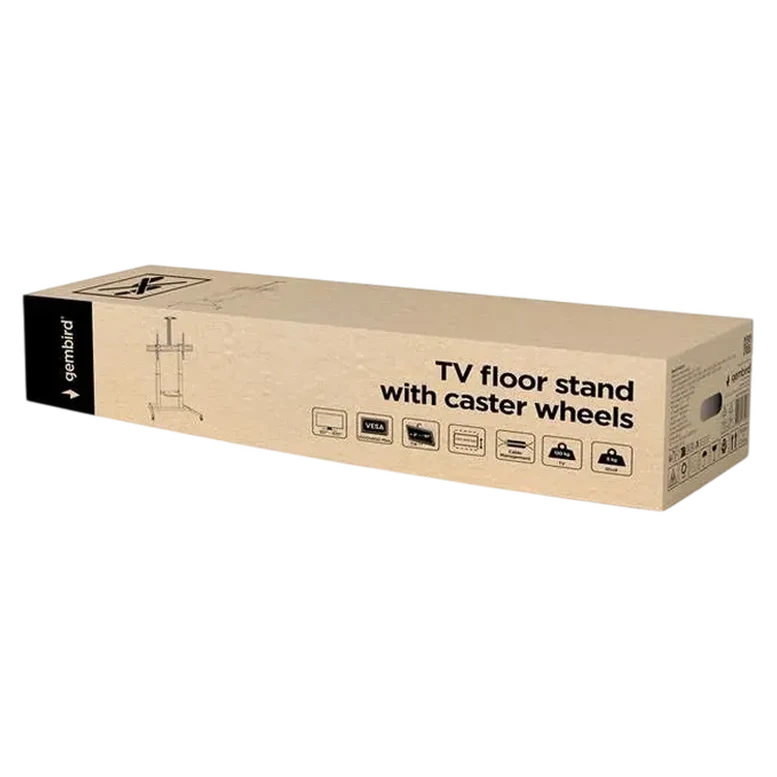 Кронштейн для телевизора Gembird TVS-100T-03, Черный 5
