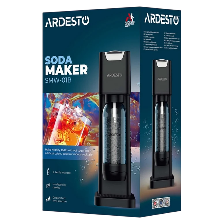 Aparat sifon Ardesto SMW-01B, Negru 10