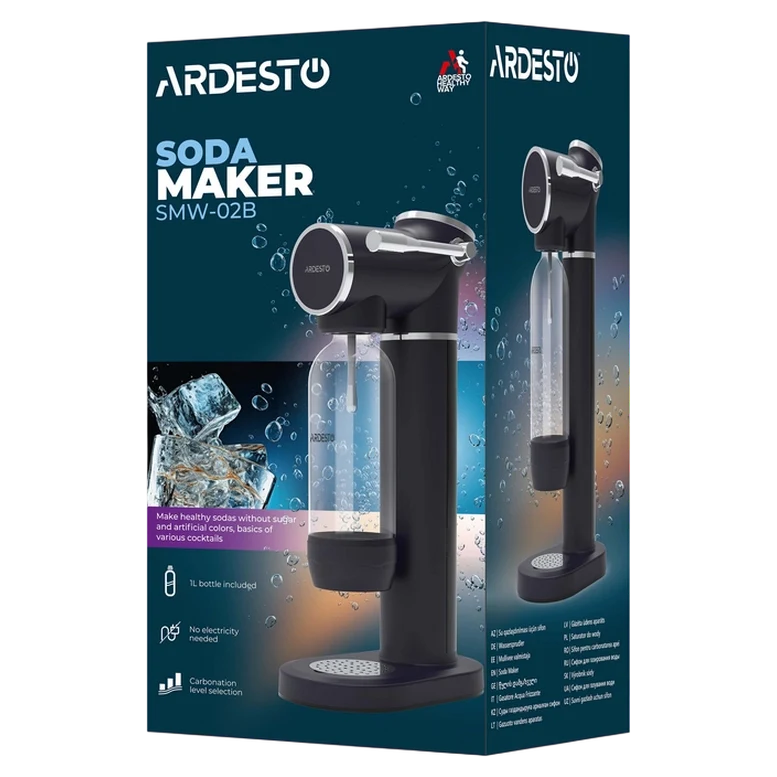 Aparat sifon Ardesto SMW-02B, Negru 12
