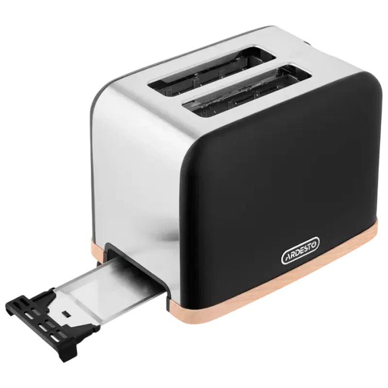 Toaster Ardesto T-F420BWD, Negru 4