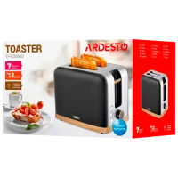 Toaster Ardesto T-F420BWD, Negru 5