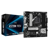 Материнская плата ASRock A520M PRO4 AM4 Micro-ATX
