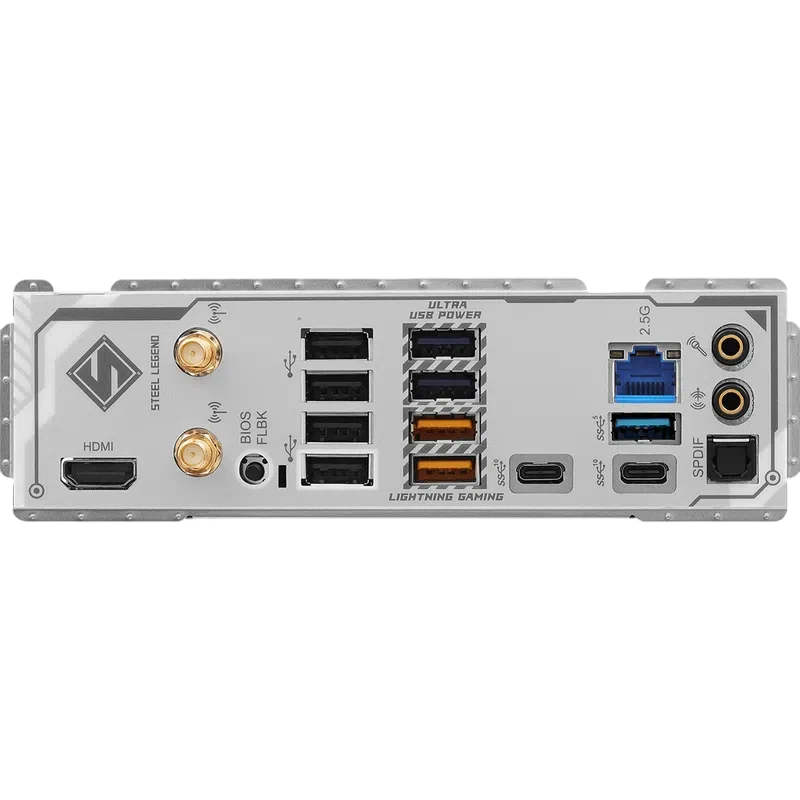 Материнская плата ASRock B850 STEEL LEGEND WIFI, White 6