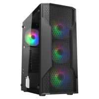 Carcasă PC Cougar MX 110 RGB Mid-Tower, Negru