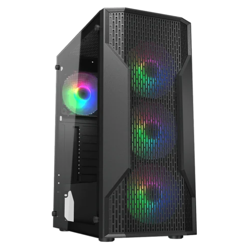 Корпус для ПК Cougar MX 110 RGB Mid-Tower, Черный