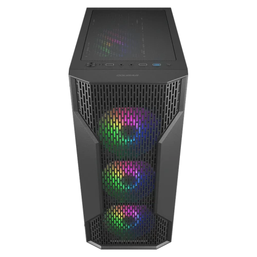 Корпус для ПК Cougar MX 110 RGB Mid-Tower, Черный