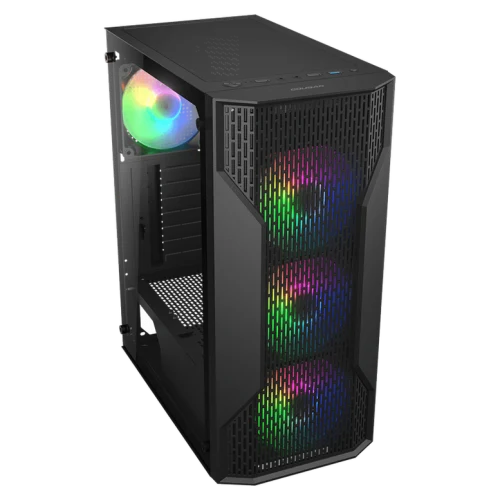Корпус для ПК Cougar MX 110 RGB Mid-Tower, Черный