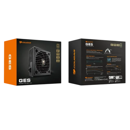 Sursă de alimentare Cougar Power GES 850 ATX, Negru