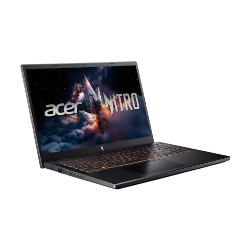 Laptop Gaming 15,6" Acer Nitro V15 ANV15-52, Obsidian Black
