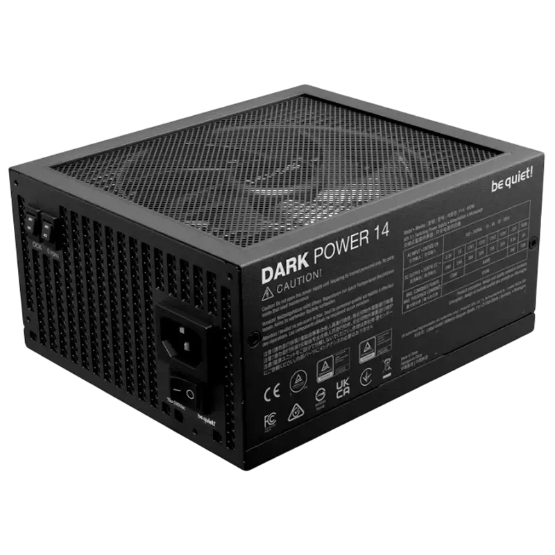 Блок питания be quiet! Dark Power 14 ATX, 850 Вт, Черный 4