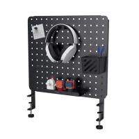 Organizator de birou cu placa metalica perforata Trust GXT 724 Vesto, Black 3